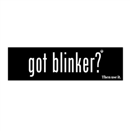 Milk-Man Bumper Sticker (Black)