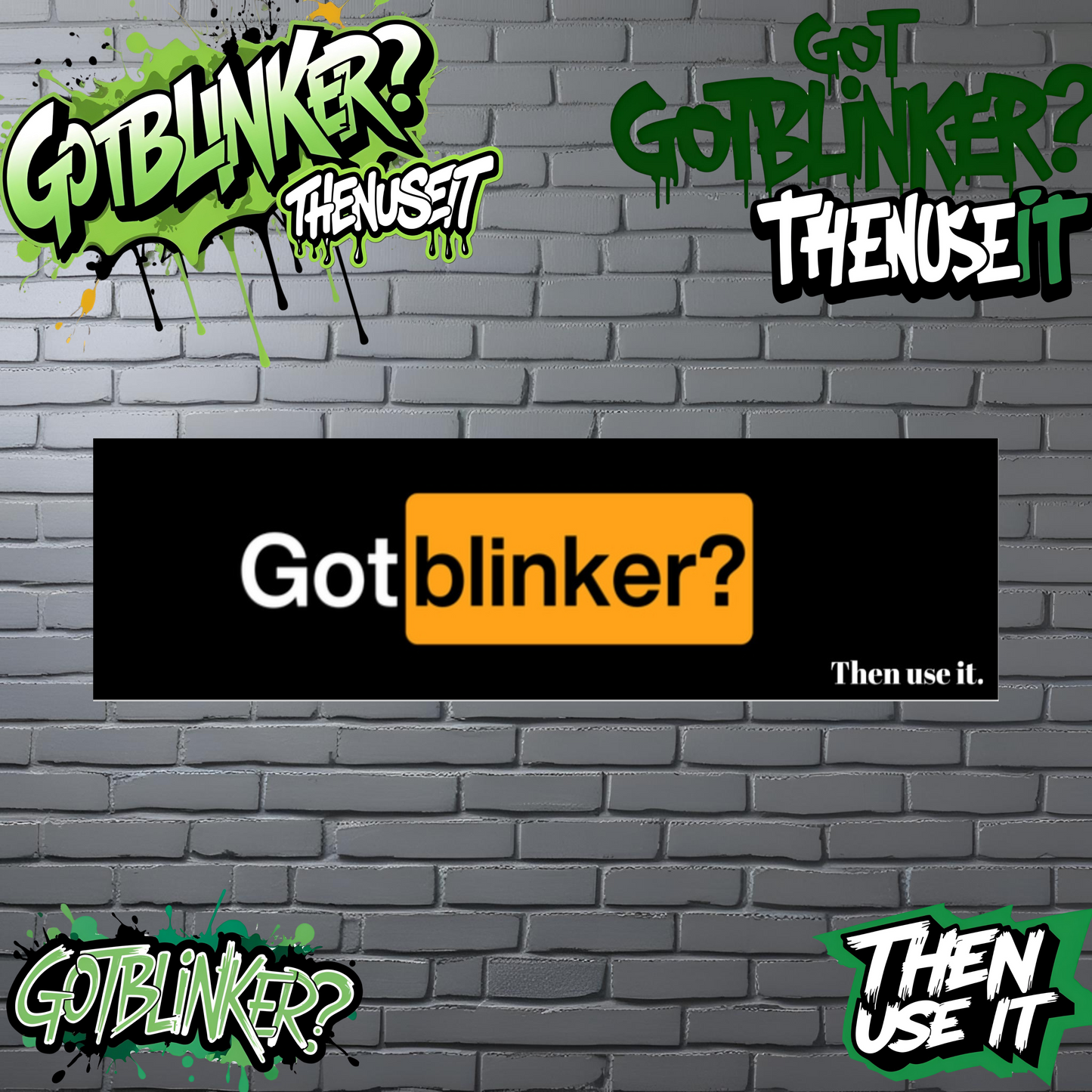 Blinkhub Bumper Sticker